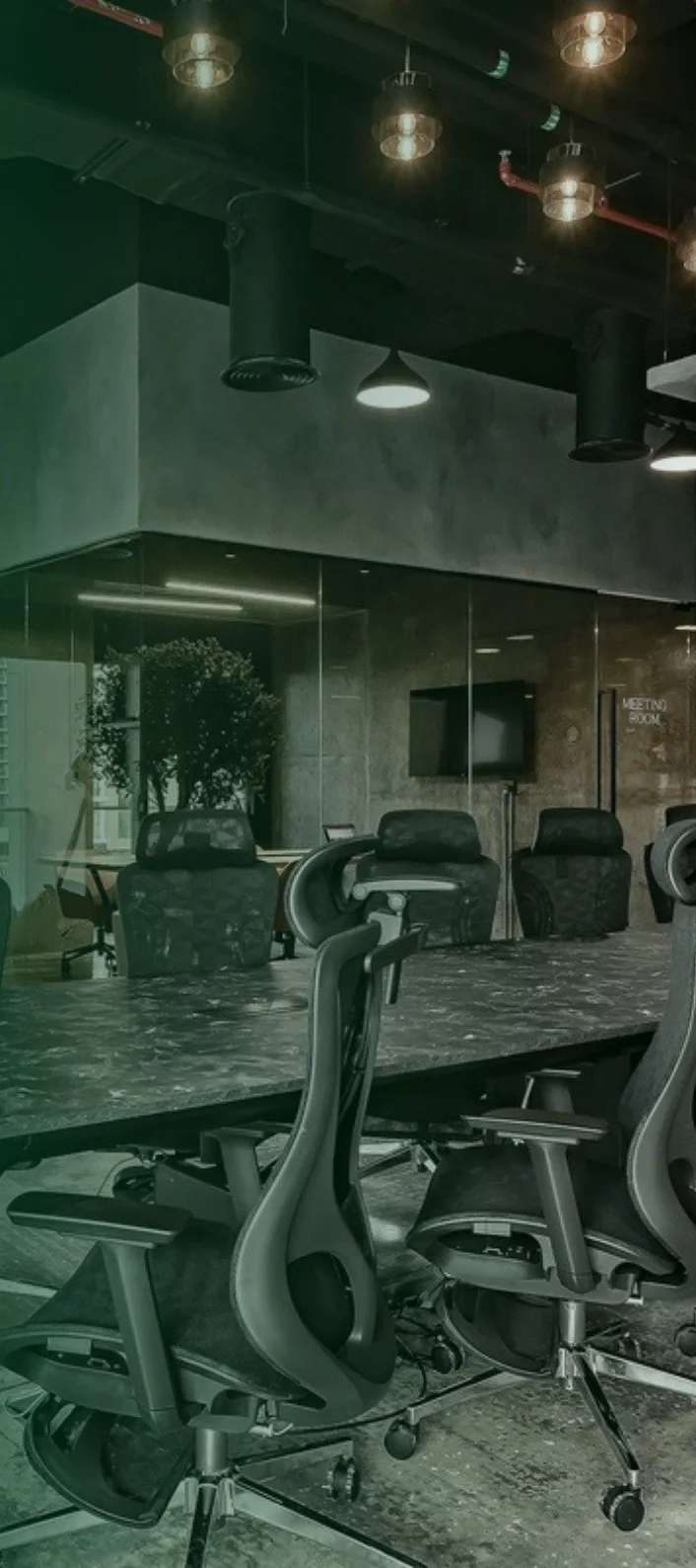 The Agency 8 boardroom